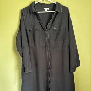 J. Jill Navy Blue Long Dress